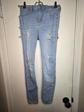 Hollister High-Rise Distressed Jean Leggings 0XS